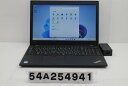 Lenovo ThinkPad L590 Core i5 8265U 1.6GHz/8GB/256GB(SSD)/15.6W/FWXGA(1366x768)/Win11 キー文字消えあり【中古】【20260205】