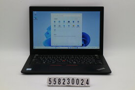 【ジャンク品】Lenovo ThinkPad X280 Core i5 8250U 1.6GHz/8GB/256GB(SSD)/Win11 USB不良 キーボード不良【中古】【20231101】