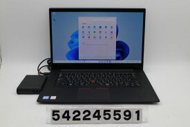 【ジャンク品】Lenovo ThinkPad P1 Gen2 Xeon E-2276M 2.8GHz/32GB/512GB(SSD)/Win11/Quadro T2000 画面焼き付き【中古】【20240418】