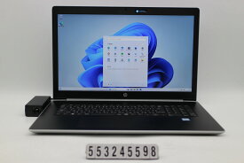 hp ProBook 470 G5 Core i7 8550U 1.8GHz/16GB/256GB(SSD)+1TB/17.3W/FHD(1920x1080)/Win11/GeForce 930MX【中古】【20240525】