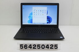 【ジャンク品】DELL Latitude 3590 Core i3 8130U 2.2GHz/8GB/256GB(SSD)/15.6W/FHD(1920x1080)/Win11【中古】【20250606】