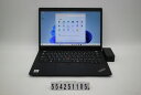 Lenovo ThinkPad X13 Gen1 Core i5 10210U 1.6GHz/16GB/256GB(SSD)/13.3W/FHD(1920x1080)/Win11 キー文字消えあり【中古】【20250618】