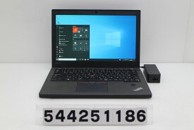Lenovo ThinkPad X270 Core i3 7100U 2.4GHz/8GB/256GB(SSD)/12.5W/FHD(1920x1080)/Win10 文字消えあり【中古】【20250626】