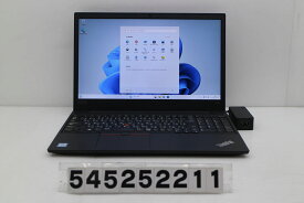 Lenovo ThinkPad E590 Core i3 8145U 2.1GHz/8GB/256GB(SSD)/15.6W/FHD(1920x1080)/Win11【中古】【20250625】