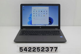 【ジャンク品】hp 250 G6 Celeron N4000 1.1GHz/4GB/500GB/Multi/15.6W/FWXGA(1366x768)/Win11【中古】【20250729】