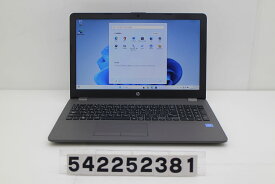 【ジャンク品】hp 250 G6 Celeron N4000 1.1GHz/4GB/500GB/Multi/15.6W/FWXGA(1366x768)/Win11【中古】【20250729】