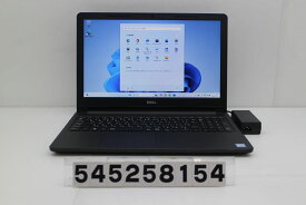 DELL Vostro 3578 Core i3 8130U 2.2GHz/8GB/128GB(SSD)/Multi/15.6W/FWXGA(1366x768)/Win11【中古】【20250715】