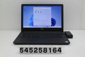 DELL Vostro 3578 Core i3 8130U 2.2GHz/8GB/128GB(SSD)/Multi/15.6W/FWXGA(1366x768)/Win11【中古】【20250715】