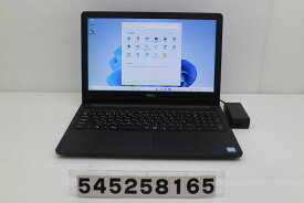 DELL Vostro 3578 Core i3 8130U 2.2GHz/8GB/128GB(SSD)/Multi/15.6W/FWXGA(1366x768)/Win11【中古】【20250715】