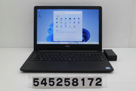 DELL Vostro 3578 Core i3 8130U 2.2GHz/8GB/128GB(SSD)/Multi/15.6W/FWXGA(1366x768)/Win11【中古】【20250715】