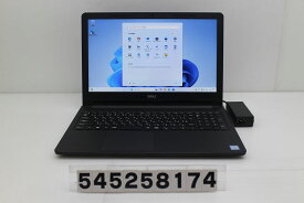 DELL Vostro 3578 Core i3 8130U 2.2GHz/8GB/128GB(SSD)/Multi/15.6W/FWXGA(1366x768)/Win11【中古】【20250715】