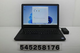 DELL Vostro 3578 Core i3 8130U 2.2GHz/8GB/128GB(SSD)/Multi/15.6W/FWXGA(1366x768)/Win11【中古】【20250715】
