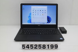 DELL Vostro 3578 Core i3 8130U 2.2GHz/8GB/128GB(SSD)/Multi/15.6W/FWXGA(1366x768)/Win11【中古】【20250715】
