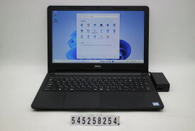 DELL Vostro 3578 Core i3 8130U 2.2GHz/8GB/128GB(SSD)/Multi/15.6W/FWXGA(1366x768)/Win11【中古】【20250715】