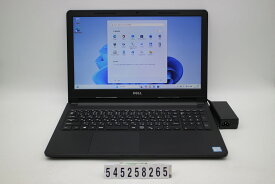 DELL Vostro 3578 Core i3 8130U 2.2GHz/8GB/128GB(SSD)/Multi/15.6W/FWXGA(1366x768)/Win11【中古】【20250715】