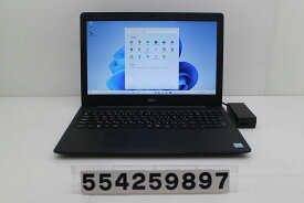 DELL Latitude 3590 Core i3 8130U 2.2GHz/8GB/256GB(SSD)/15.6W/FHD(1920x1080)/Win11【中古】【20250717】