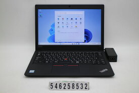 Lenovo ThinkPad L380 Core i3 8130U 2.2GHz/8GB/256GB(SSD)/13.3W/FWXGA(1366x768)/Win11【中古】【20250930】