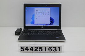 hp ProBook 430 G5 Core i3 8130U 2.2GHz/8GB/256GB(SSD)/13.3W/FWXGA(1366x768)/Win11【中古】【20251106】
