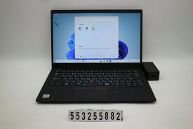Lenovo ThinkPad X1 Carbon 8th Gen Core i5 10210U 1.6GHz/8GB/256GB(SSD)/14W/FHD(1920x1080)/Win11【中古】【20251128】
