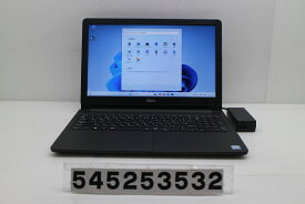 DELL Vostro 3578 Core i3 8130U 2.2GHz/8GB/128GB(SSD)/Multi/15.6W/FWXGA(1366x768)/Win11 外装破損あり【中古】【20260106】