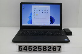 DELL Vostro 3578 Core i3 8130U 2.2GHz/8GB/128GB(SSD)/Multi/15.6W/FWXGA(1366x768)/Win11 外装破損あり【中古】【20260106】