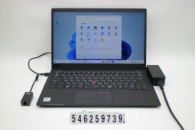Lenovo ThinkPad X1 Carbon 8th Gen Core i5 10210U 1.6GHz/8GB/256GB(SSD)/14W/FHD(1920x1080)/Win11【中古】【20251218】