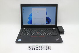 Lenovo ThinkPad X280 Core i5 8250U 1.6GHz/8GB/128GB(SSD)/12.5W/FHD(1920x1080)/Win11【中古】【20260416】