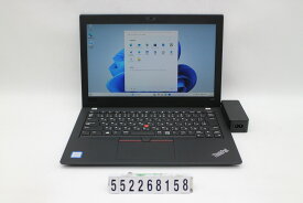 Lenovo ThinkPad X280 Core i5 8250U 1.6GHz/8GB/128GB(SSD)/12.5W/FHD(1920x1080)/Win11【中古】【20260416】