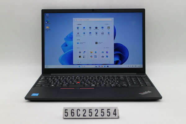 【ジャンク品】Lenovo ThinkPad E15 Gen2 Core i3 1115G4 3GHz/8GB/256GB(SSD)/15.6W/FHD(1920x1080)/Win11【中古】【20260804】