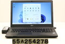 富士通 LIFEBOOK A359/BX Core i3 8130U 2.2GHz/8GB/256GB(SSD)/Multi/15.6W/FWXGA(1366x768)/Win11 バッテリ劣化【中古】【20260402】