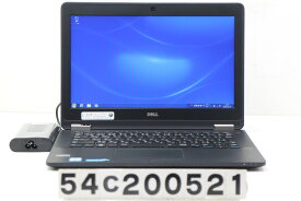 DELL Latitude E7270 Core i5 6300U 2.4GHz/8GB/128GB(SSD)/12.5W/FWXGA(1366x768)/Win7【中古】【20201230】