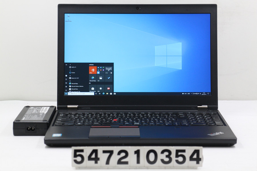 Lenovo ThinkPad 低価格化 P50 Core i7 返品不可 6820HQ 2.7GHz 16GB 512GB M1000M 1920x1080 20210720 Quadro SSD 中古 FHD Win10 15.6W