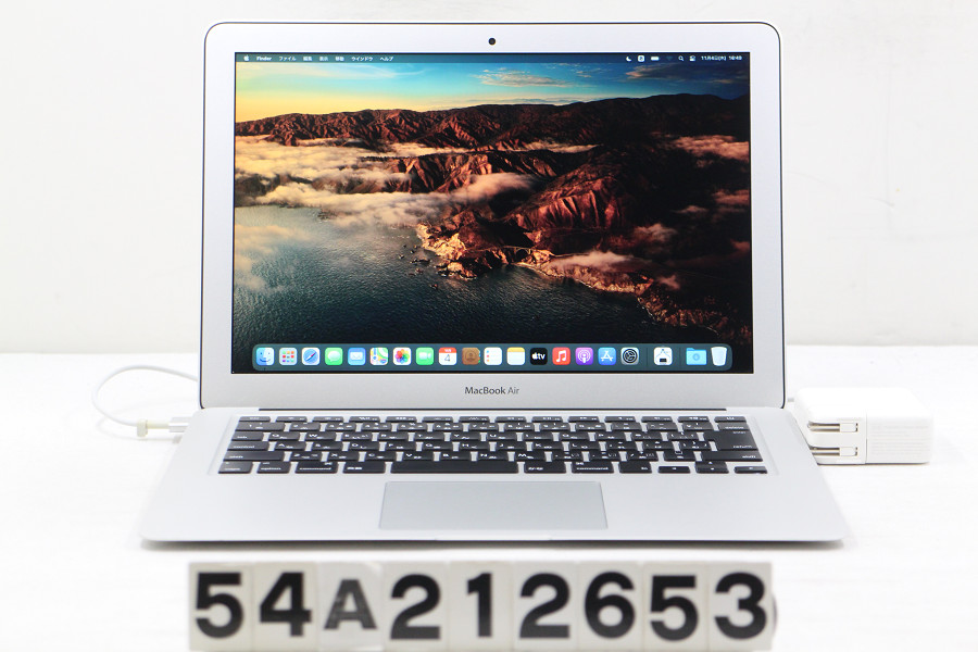 Apple MacBook Air A1466 Early 2015 Core i5 5250U 1440x900 中古 256GB NEW ARRIVAL 20211110 13.3W SSD 2022超人気 8GB 1.6GHz WXGA+