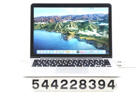 中古 Apple MacBook Pro Retina A1502 Late 2013 Core i5 4258U 2.4GHz/16GB/512GB(SSD)/13.3W/WQXGA(2560x1600)【中古】【20220528】