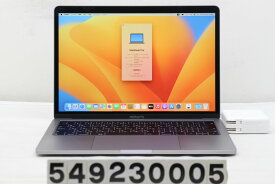 Apple MacBook Pro A1989 2019 Core i7 8569U 2.8GHz/16GB/512GB(SSD)/13.3W/WQXGA(2560x1600) USB-C不良【中古】【20230913】