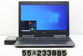 DELL Precision 7520 Core i7 6920HQ 2.9GHz/16GB/256GB(SSD)+1TB/15.6W/FHD(1920x1080)/Win10/Quadro M2200【中古】【20231122】