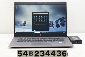 hp ZBook Studio G5 Core i7 8750H 2.2GHz/32GB/512GB(SSD)/15.6W/FHD(1920x1080)/Win11/Quadro P1000 天板凹み【中古】【20231226】