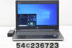 hp ProBook 430 G5 Celeron 3865U 1.8GHz/8GB/500GB/13.3W/FWXGA(1366x768)/Win10【中古】【20240217】