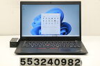 Lenovo ThinkPad T490s Core i7 8665U 1.9GHz/32GB/1TB(SSD)/14W/FHD(1920x1080)/Win11【中古】【20240329】