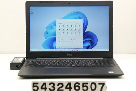 DELL Latitude 3590 Core i3 8130U 2.2GHz/8GB/256GB(SSD)+500GB/15.6W/FHD(1920x1080)/Win11【中古】【20240406】