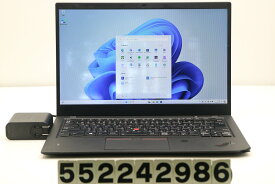 Lenovo ThinkPad X1 Carbon 6th Gen Core i5 8250U 1.6GHz/8GB/256GB(SSD)/14W/FHD(1920x1080)/Win11 外装破損【中古】【20240413】