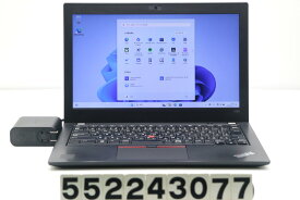 Lenovo ThinkPad X280 Core i3 8130U 2.2GHz/8GB/256GB(SSD)/12.5W/FWXGA(1366x768)/Win11【中古】【20240413】