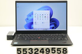Lenovo ThinkPad X1 Carbon 6th Gen Core i7 8650U 1.9GHz/16GB/512GB(SSD)/14W/FHD(1920x1080)/Win11 液晶目立つシミ【中古】【20240410】