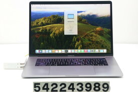 Apple MacBook Pro A1990 2018 スペースグレイ Core i7 8750H 2.2GHz/16GB/256GB(SSD) バッテリーメッセージあり【中古】【20240516】