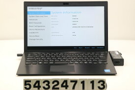 【ジャンク品】VAIO VJPG11C11N Celeron 3865U 1.8GHz/4GB/128GB(SSD)/13.3W/FHD(1920x1080)/OS無 起動確認のみ【中古】【20240511】