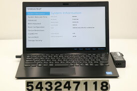 【ジャンク品】VAIO VJPG11C11N Celeron 3865U 1.8GHz/4GB/128GB(SSD)/13.3W/FHD(1920x1080)/OS無 起動確認のみ【中古】【20240511】