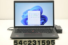 Lenovo ThinkPad X13 Gen2 Ryzen 5 Pro 5650U 2.3GHz/8GB/256GB(SSD)/13.3W/WUXGA(1920x1200)/LTE/Win11【中古】【20240514】