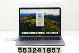 Apple MacBook Pro A1989 2018 スペースグレイ Core i7 8559U 2.7GHz/16GB/250GB(SSD)/13.3W/WQXGA(2560x1600)/macOS Sonoma【中古】【20240510】