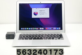 【ジャンク品】Apple MacBook Air A1466 Early 2015 シルバー Core i5 5250U 1.6GHz/8GB/256GB(SSD) キーボード不良【中古】【20240516】