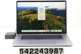 Apple MacBook Pro A2141 2019 スペースグレイ Core i9 9980HK 2.4GHz/64GB/1TB(SSD)/16W/WQXGA/Radeon Pro 5500M【中古】【20240528】